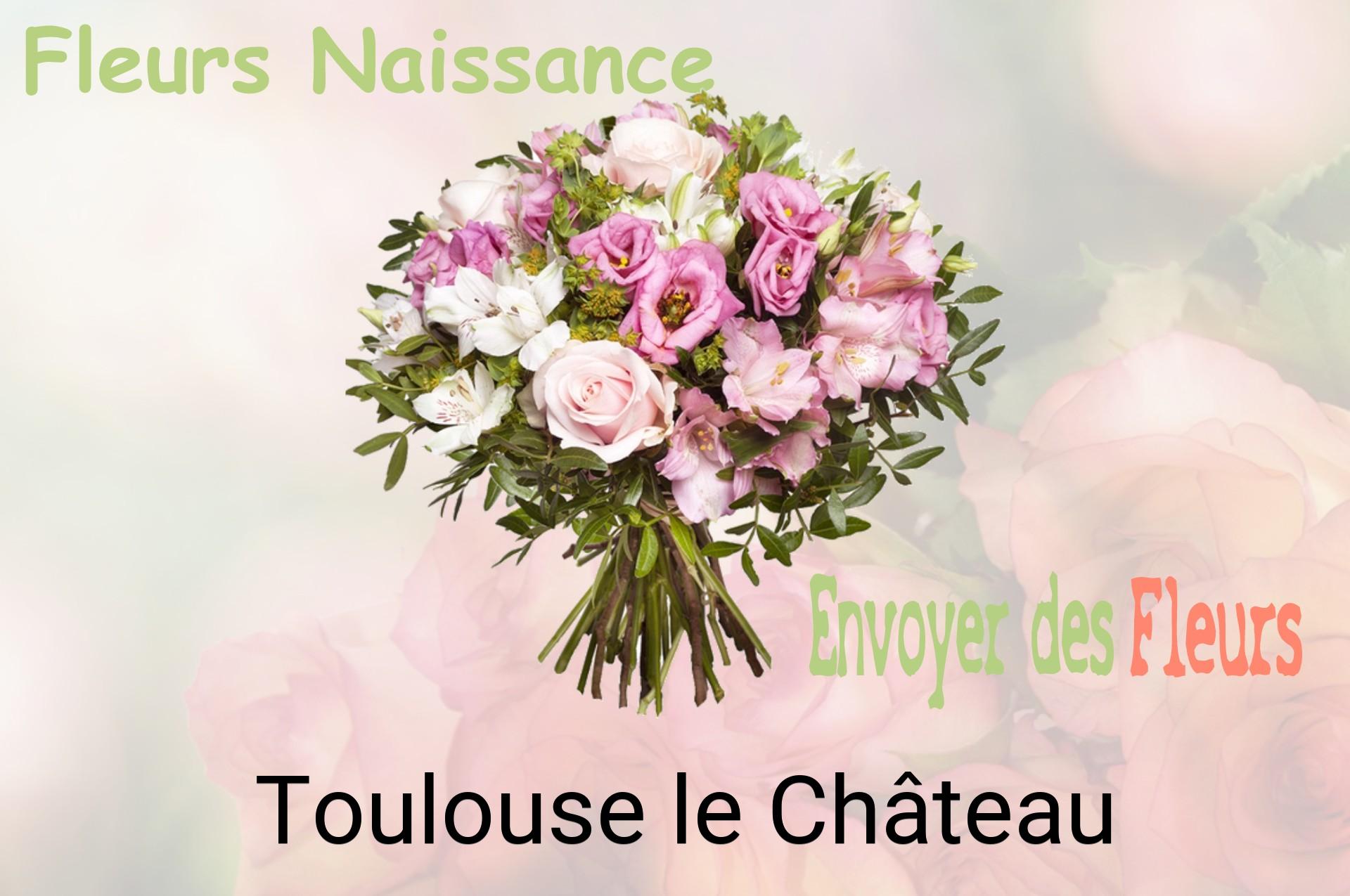 Bouquet de fleurs de naissance livré à Toulouse-le-Château